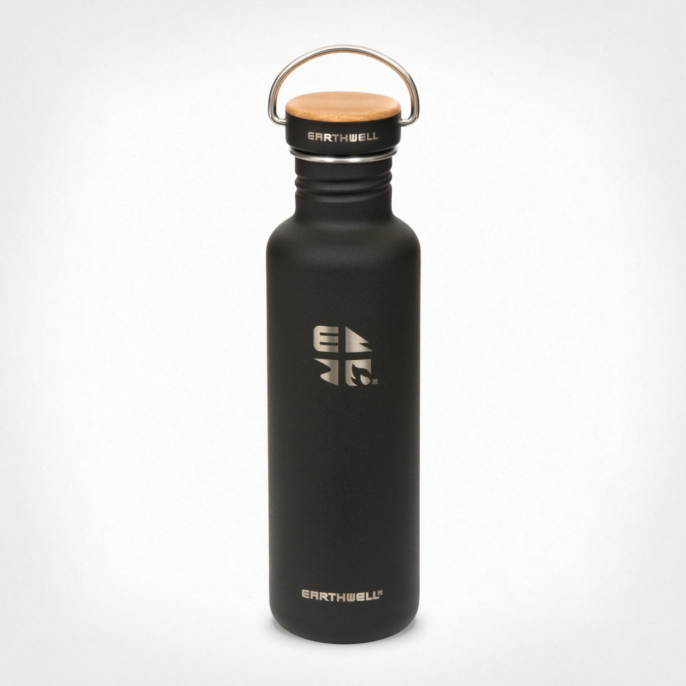 Earthwell Bottle 27oz / 800ml - Volcanic Black