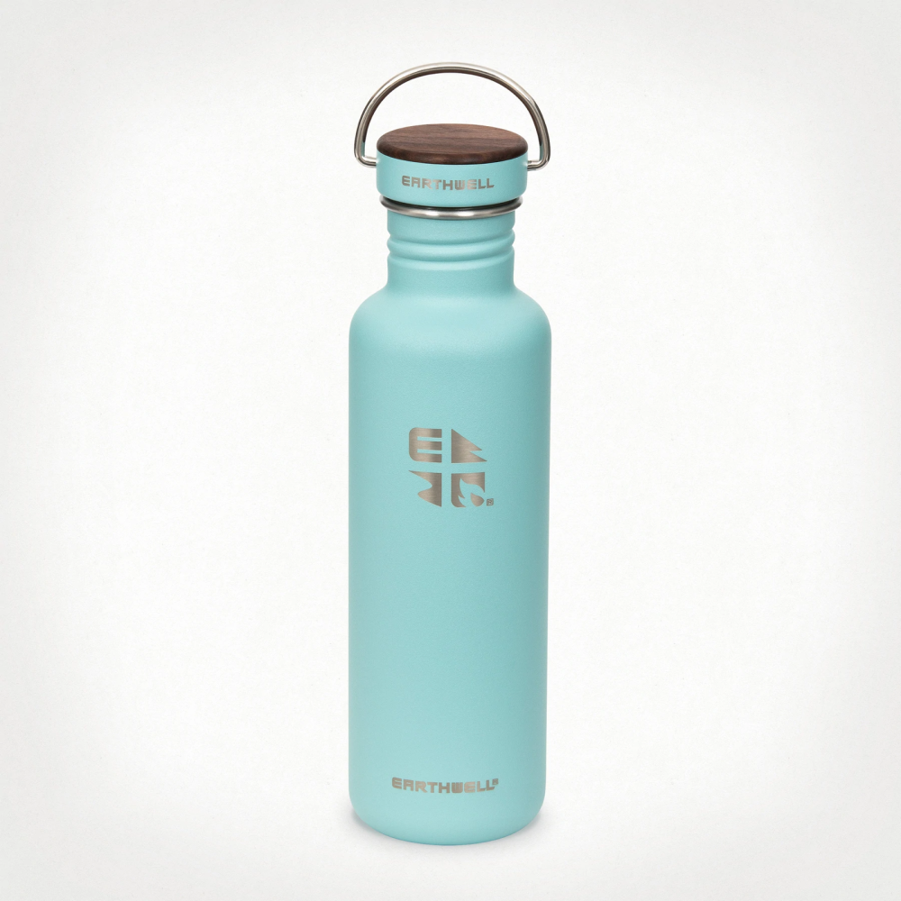 Earthwell Bottle 27oz / 800ml - Aqua Blue